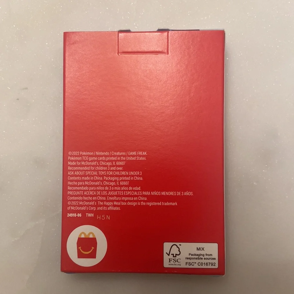 Limited Release! #1 Pikachu - 2022 McDonald’s Pokémon Match Cards Packs